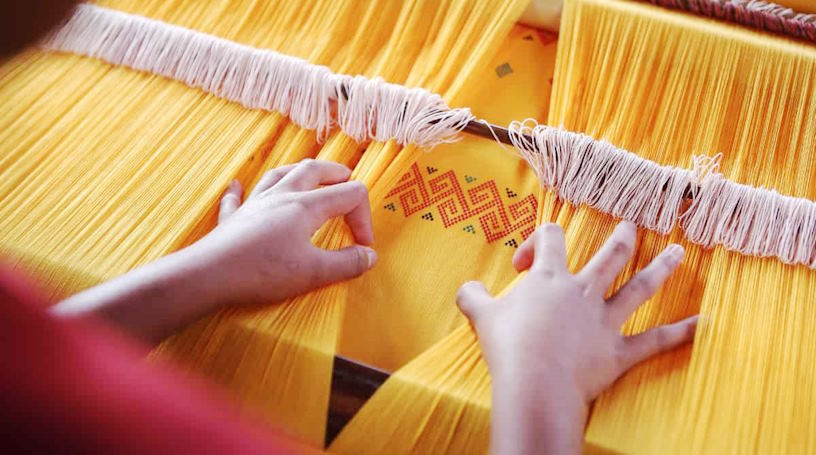 rich tapestry of traditional crafts