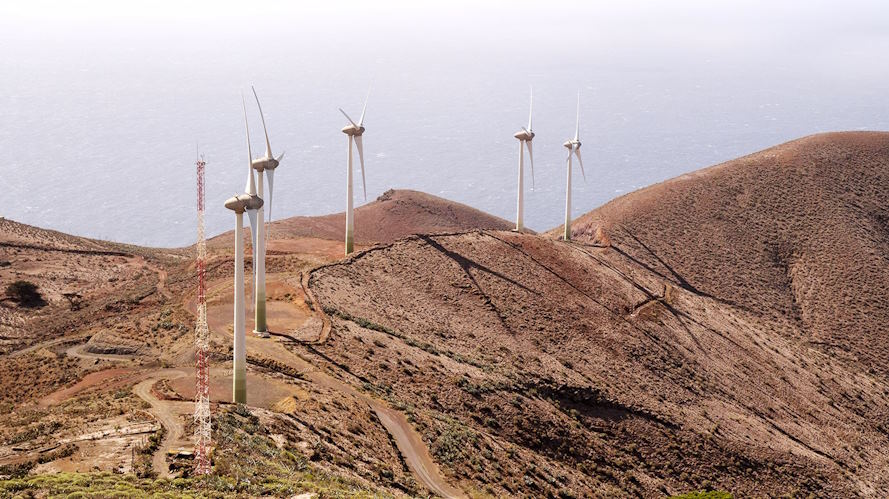 wind-hydro power plant